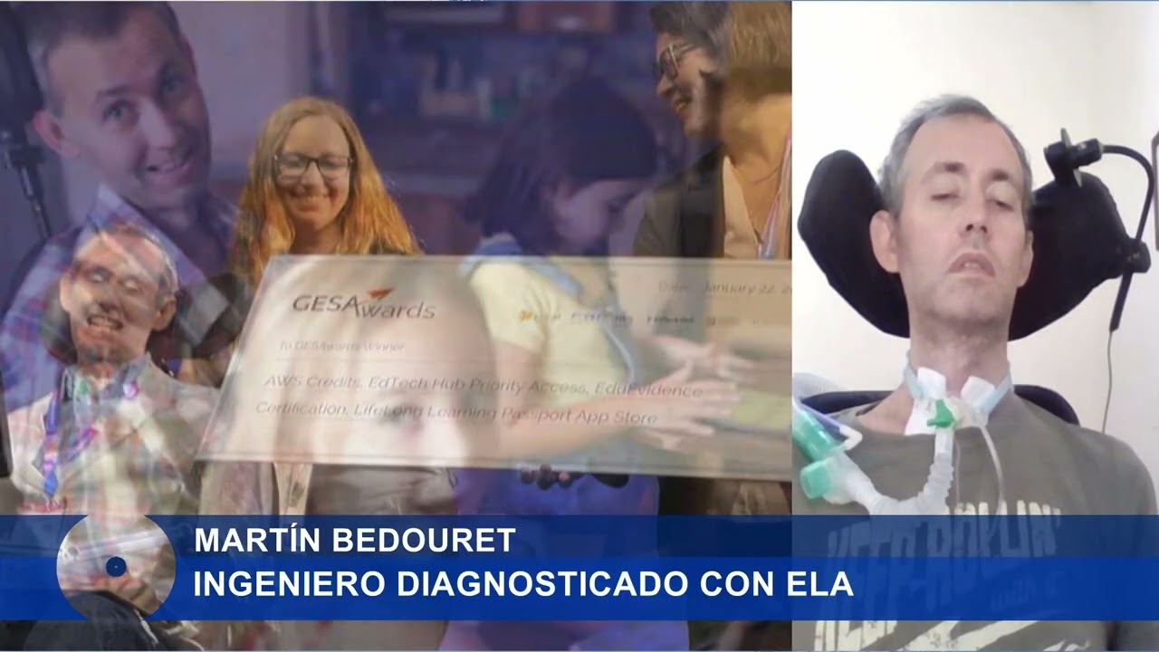 Un cordobés premiado en Inglaterra por transformar la ELA en innovación social