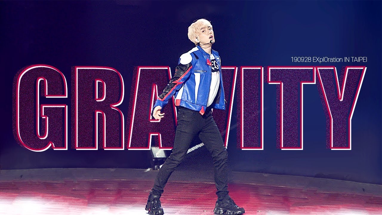 190928 EXplOration in TAIPEI 백현(baekhyun) Gravity 4K