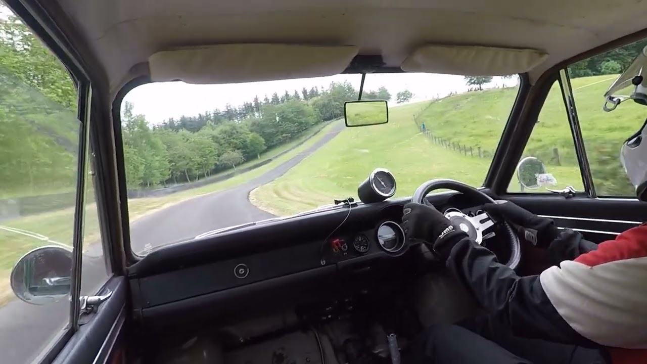 Doune hillclimb June 2023 Hillman Imp Jenny Howells