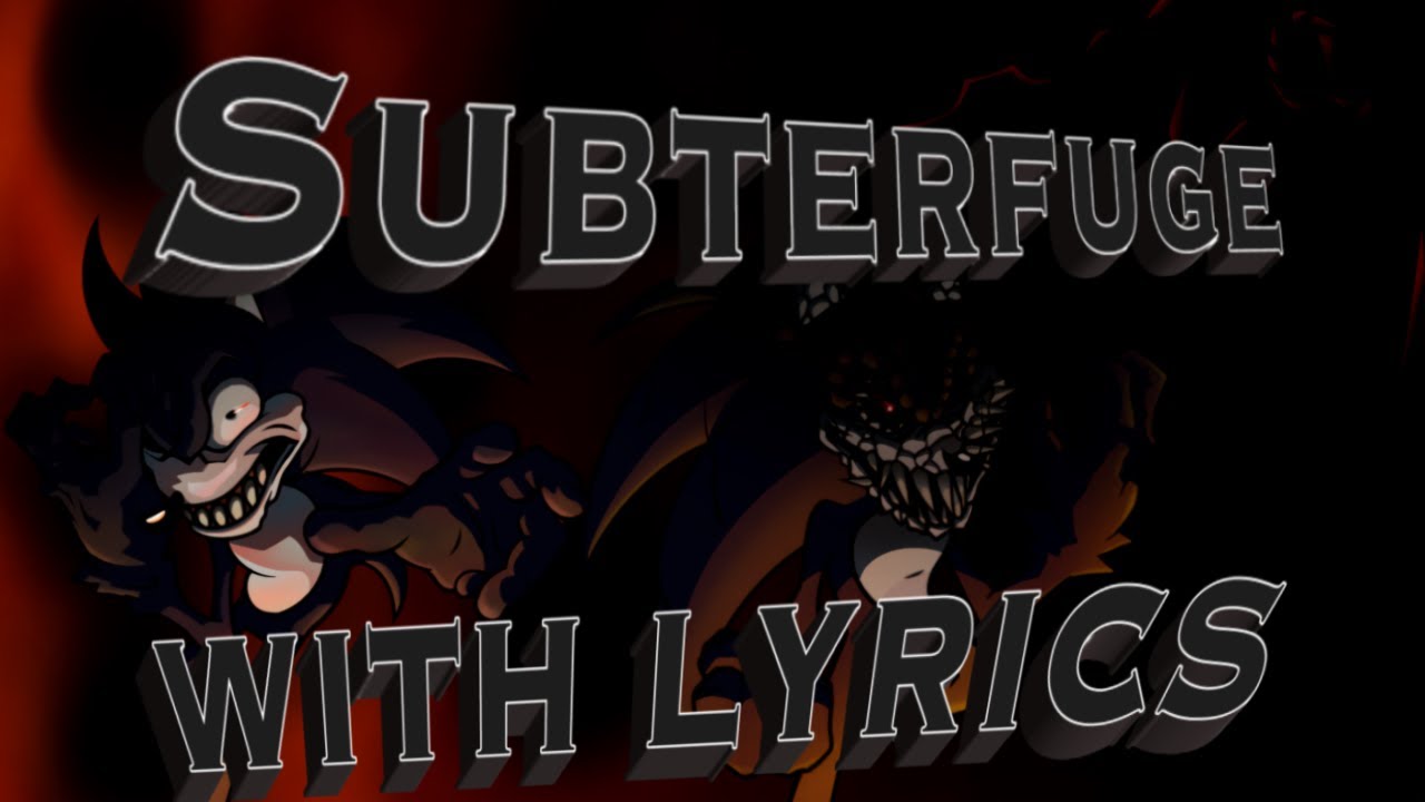 Subterfuge WITH LYRICS | FNF Sonic legacy Cover