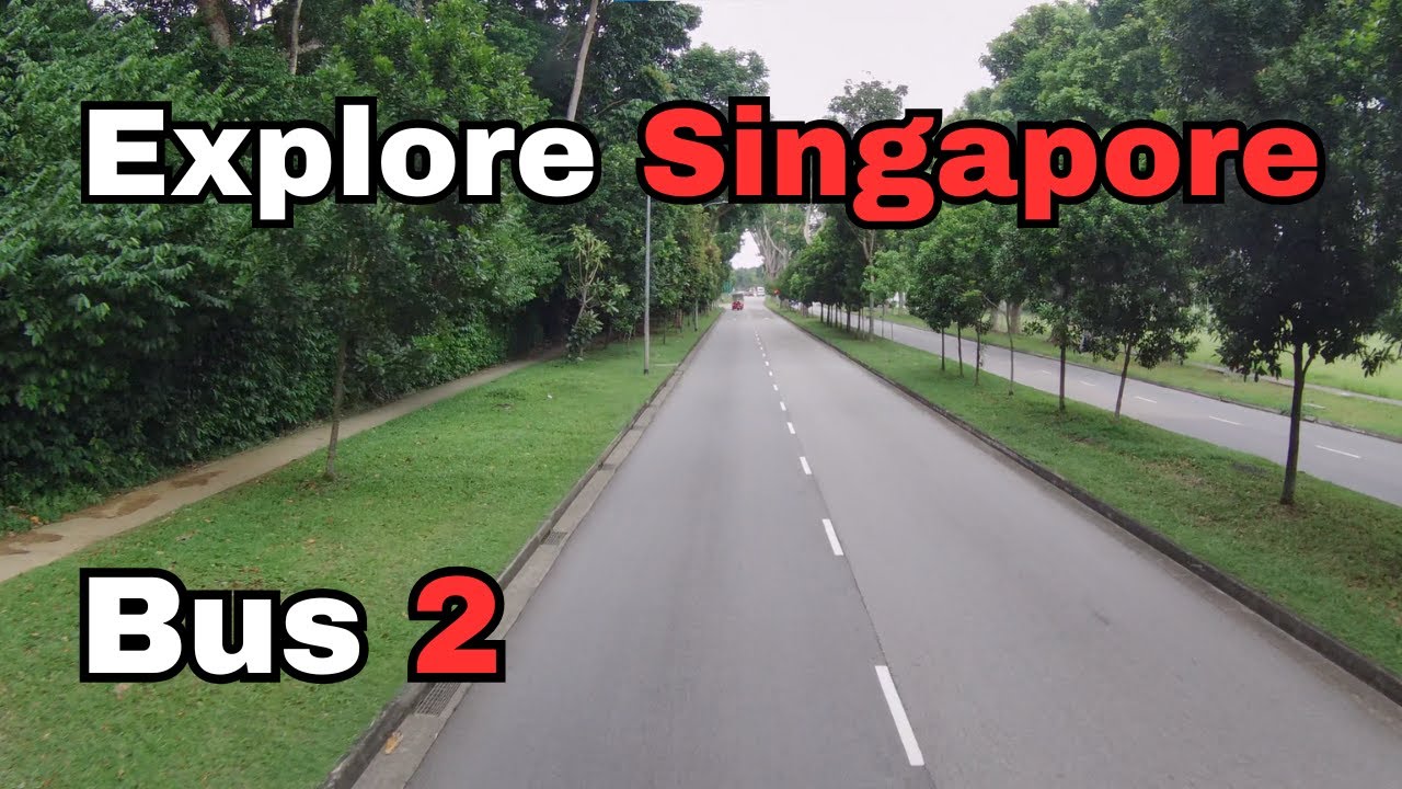 [4K] Explore Singapore on Bus 2 (Kampong Bahru to Changi Village)