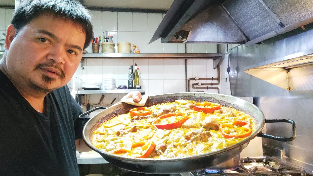 Pang ma lakihan paella valenciana 