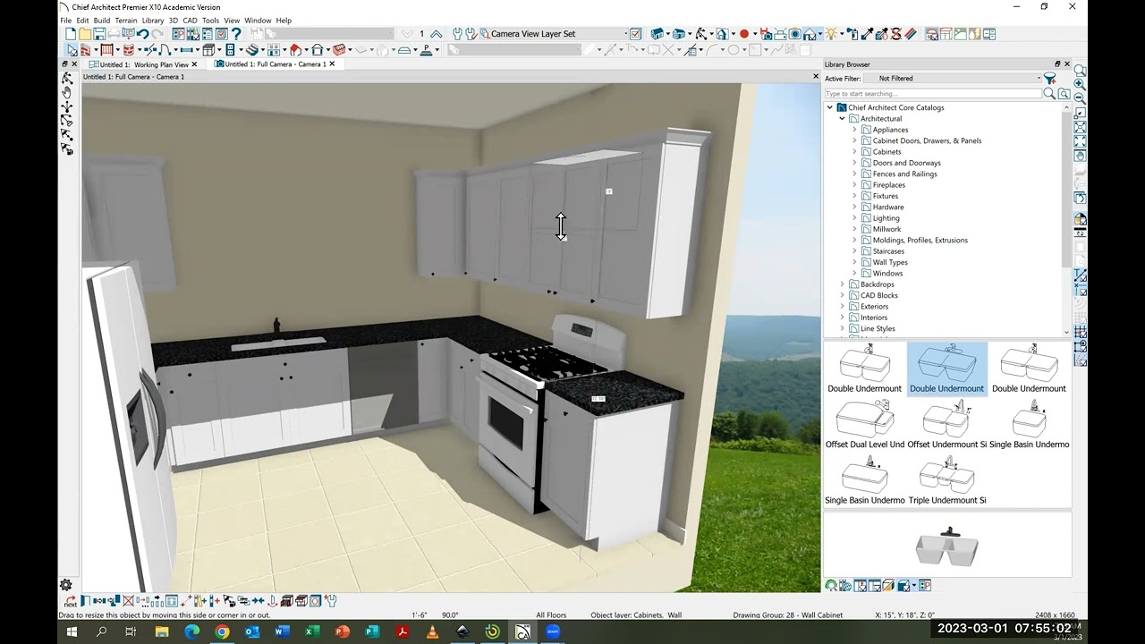 Kitchen in Chief Architect