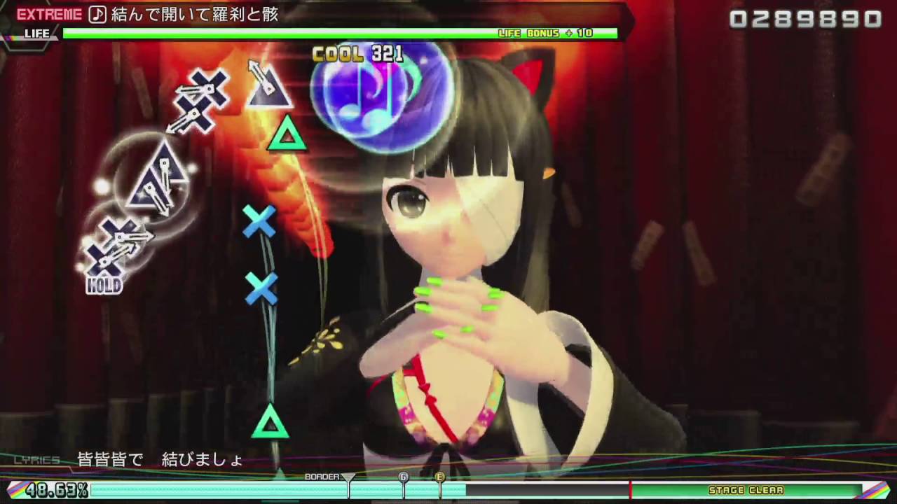 8★【初音ミク】結ンデ開イテ羅刹ト骸「Close and Open, Demons and The Dead」Extreme Perfect 【PD Future Tone PS4】