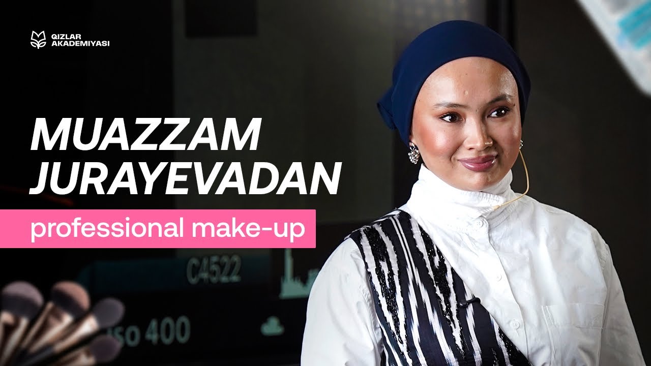 Xalqaro toifadagi vizajist qanday pardoz qiladi? | Muazzam Jurayeva