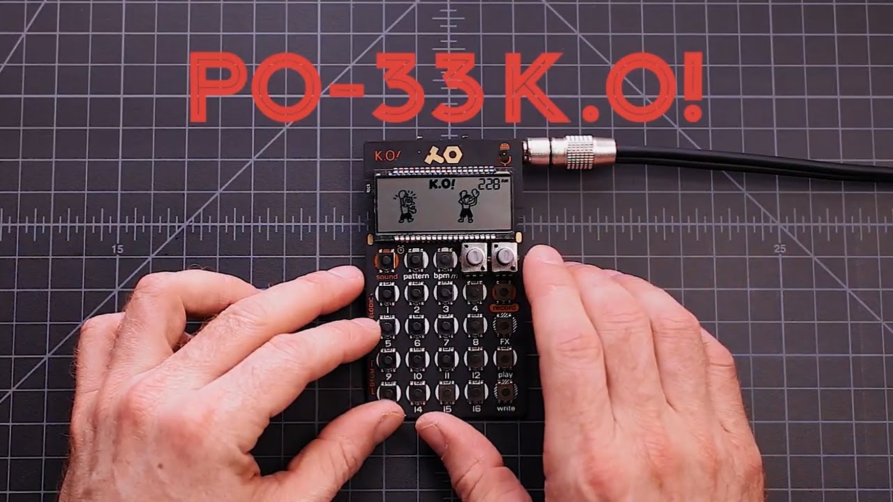 Встречайте: TE PO-33 K.O!