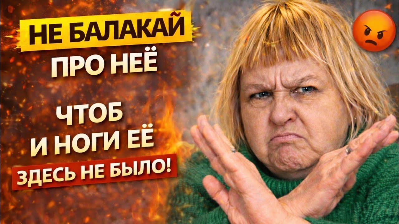 Я не хочу её видеть 😁 Чтоб ноги её здесь не было 😁