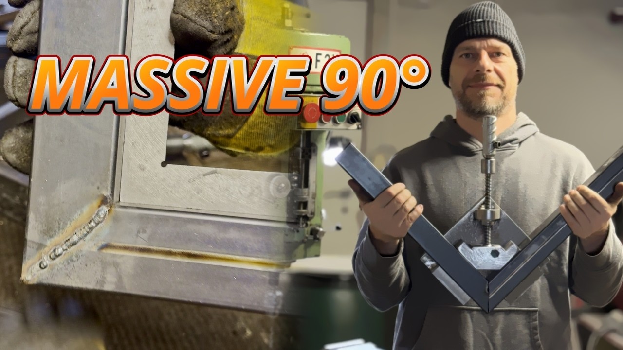The Most Massive 90° Welding Jig You Can Build