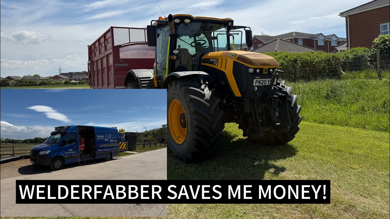 WE HAVE TOO MUCH SILAGE & WELDERFABBER SAVES ME MONEY!!