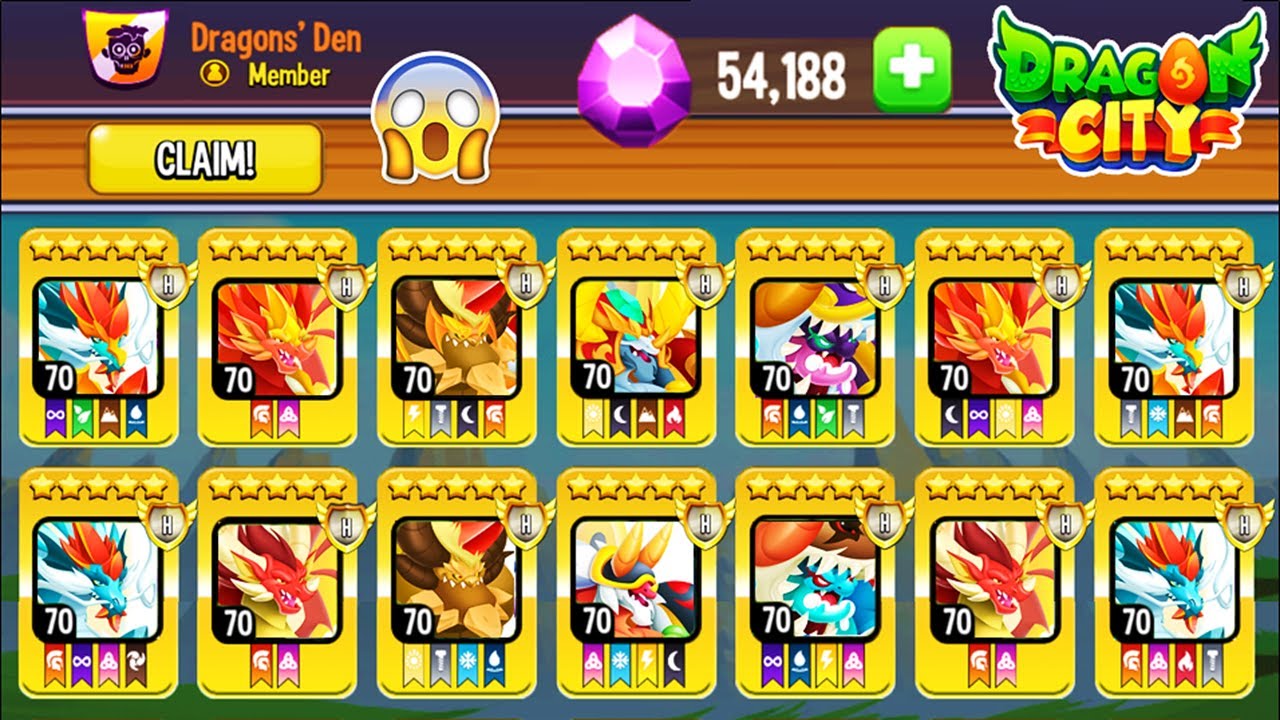 TOP 1 STRONGEST DRAGON IN DRAGON CITY 2025! 😱