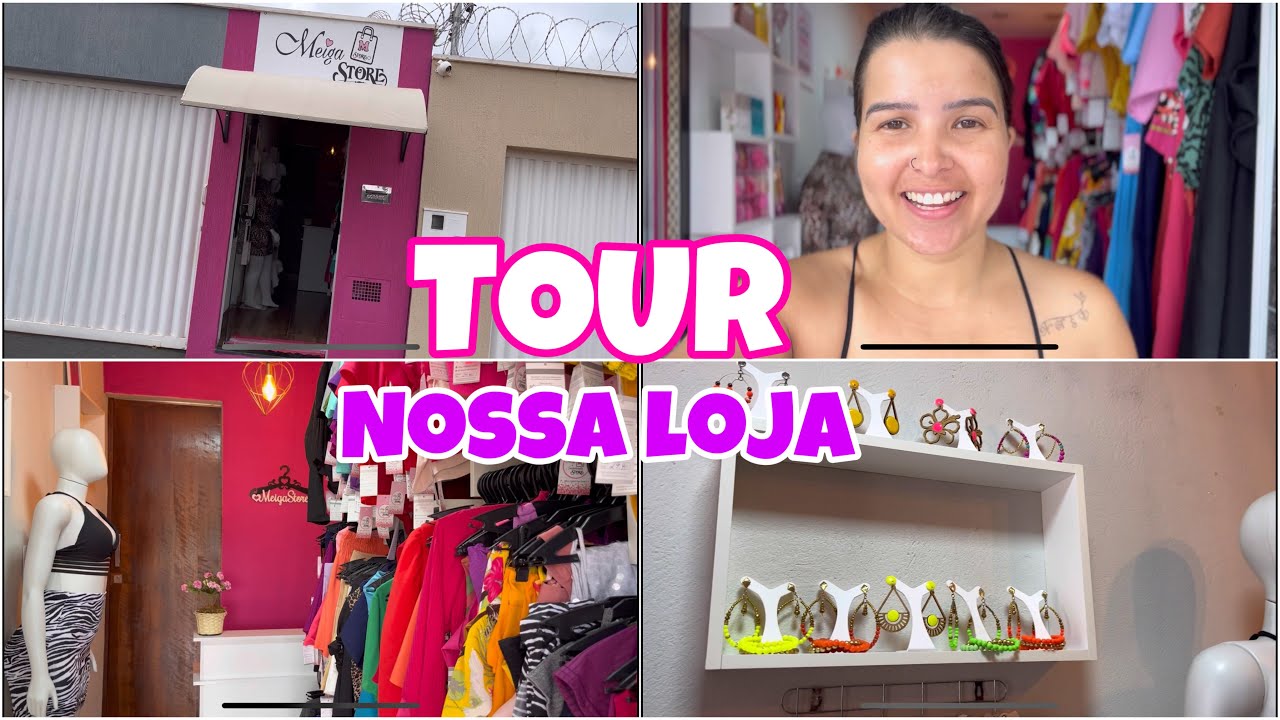 TOUR COMPLETO PELA NOSSA LOJA EM CASA | MEIGA E INDELICADA