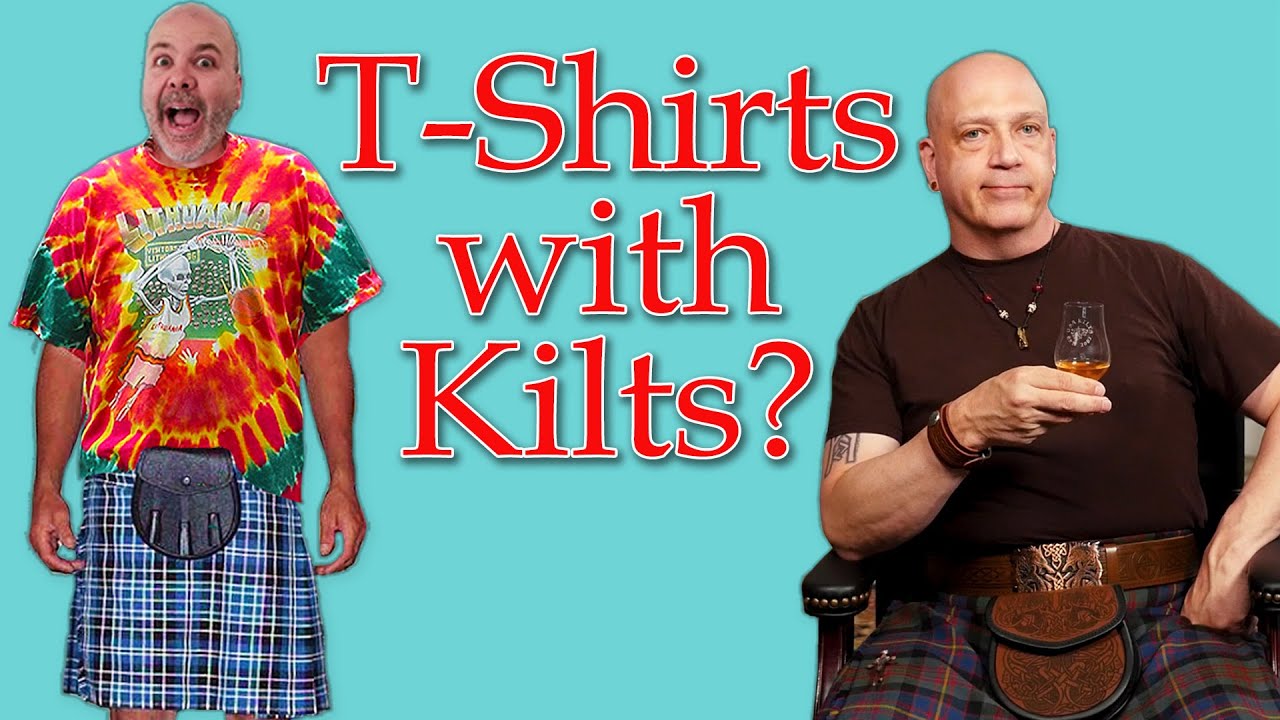T-Shirts with Kilts - How Do You Make Them Look Good? Can You Untuck?