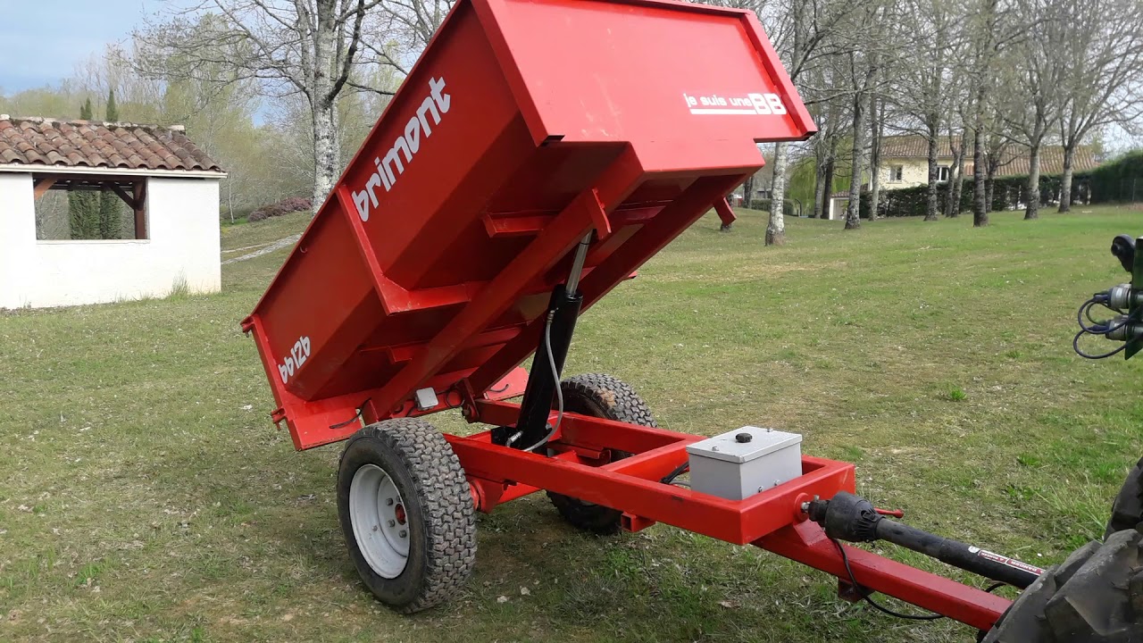 Benne hydraulique micro tracteur john deere 3036e hydraulic dump micro tractor suite