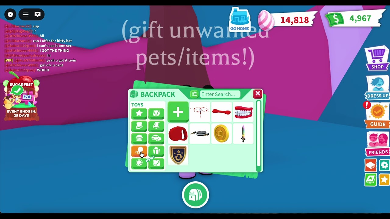 adopt me offering/trading!