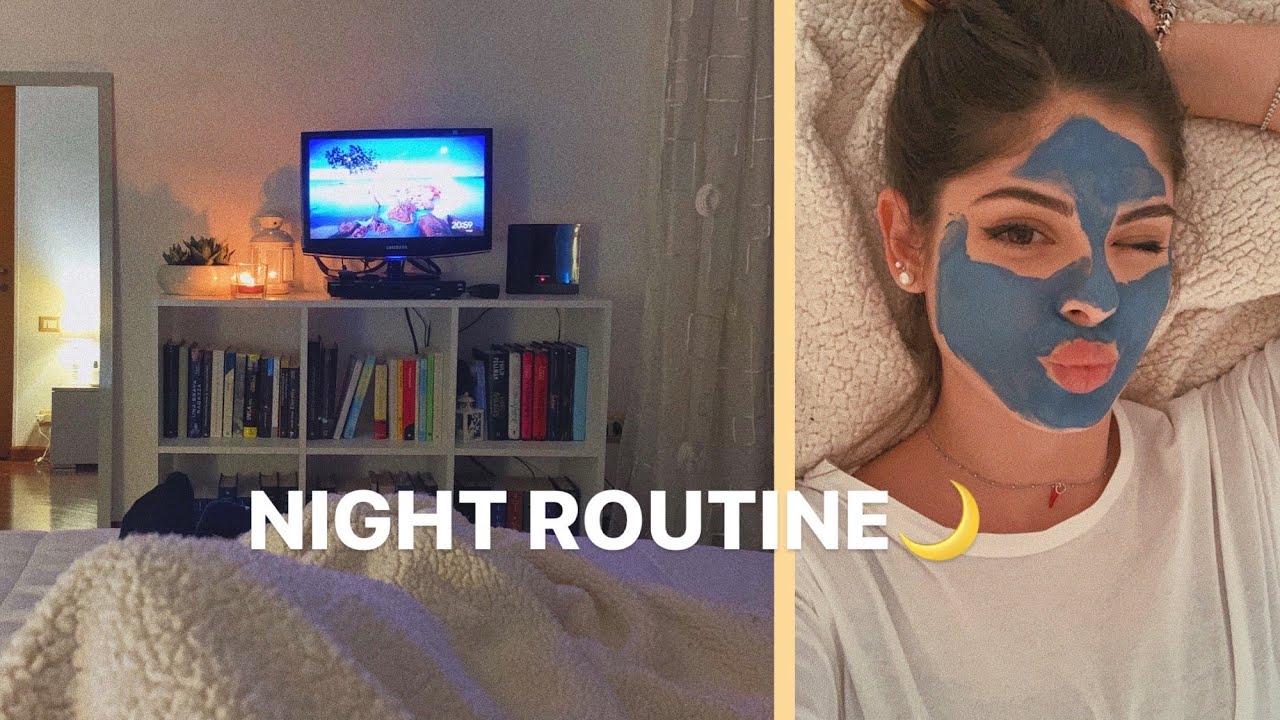 La mia NIGHT ROUTINE 🌙!