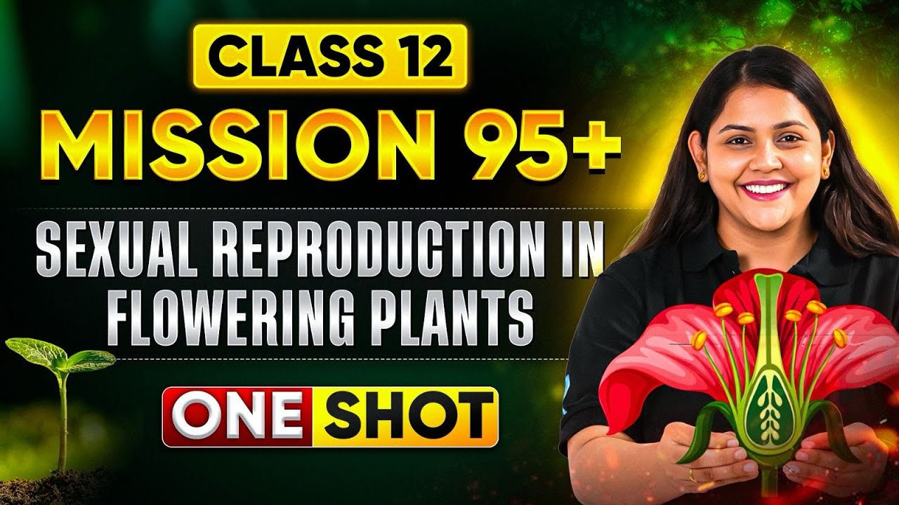 Class 12 Biology🌸Sexual Reproduction in Flowering Plants One Shot |  Shipra Tiwari Mission 95+ 