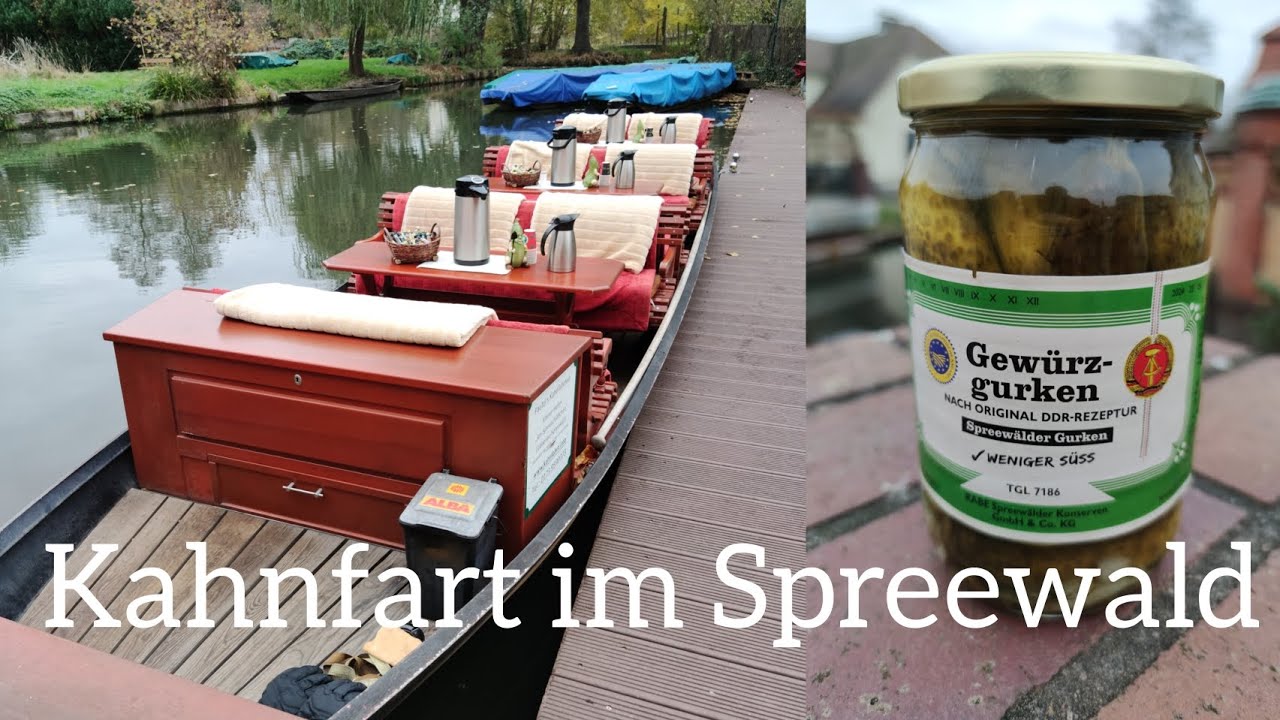 Romantische Kanufahrt in Lübbenau Brandenburg 