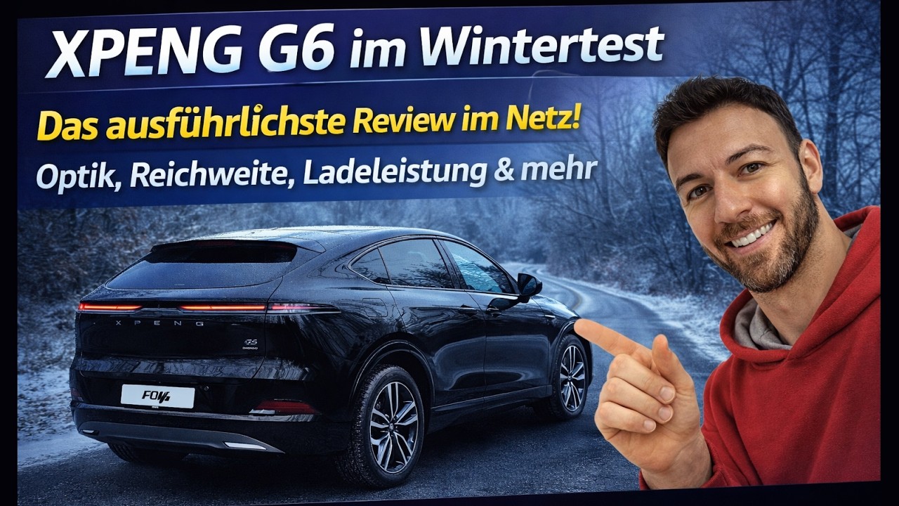 XPENG G6 – Das ausführlichste Review! Optik, Reichweite, Ladeleistung & mehr