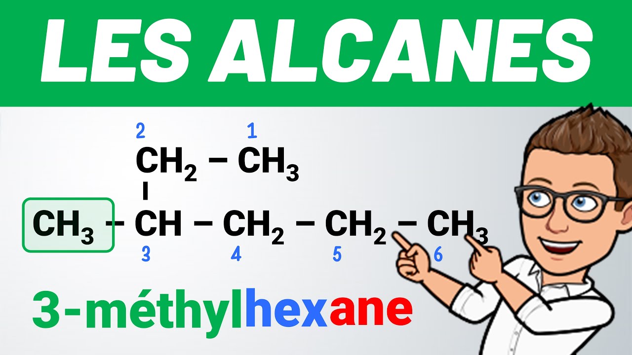 Nomenclature des ALCANES ✅ 4 Exemples faciles ! 💪 Chimie organique