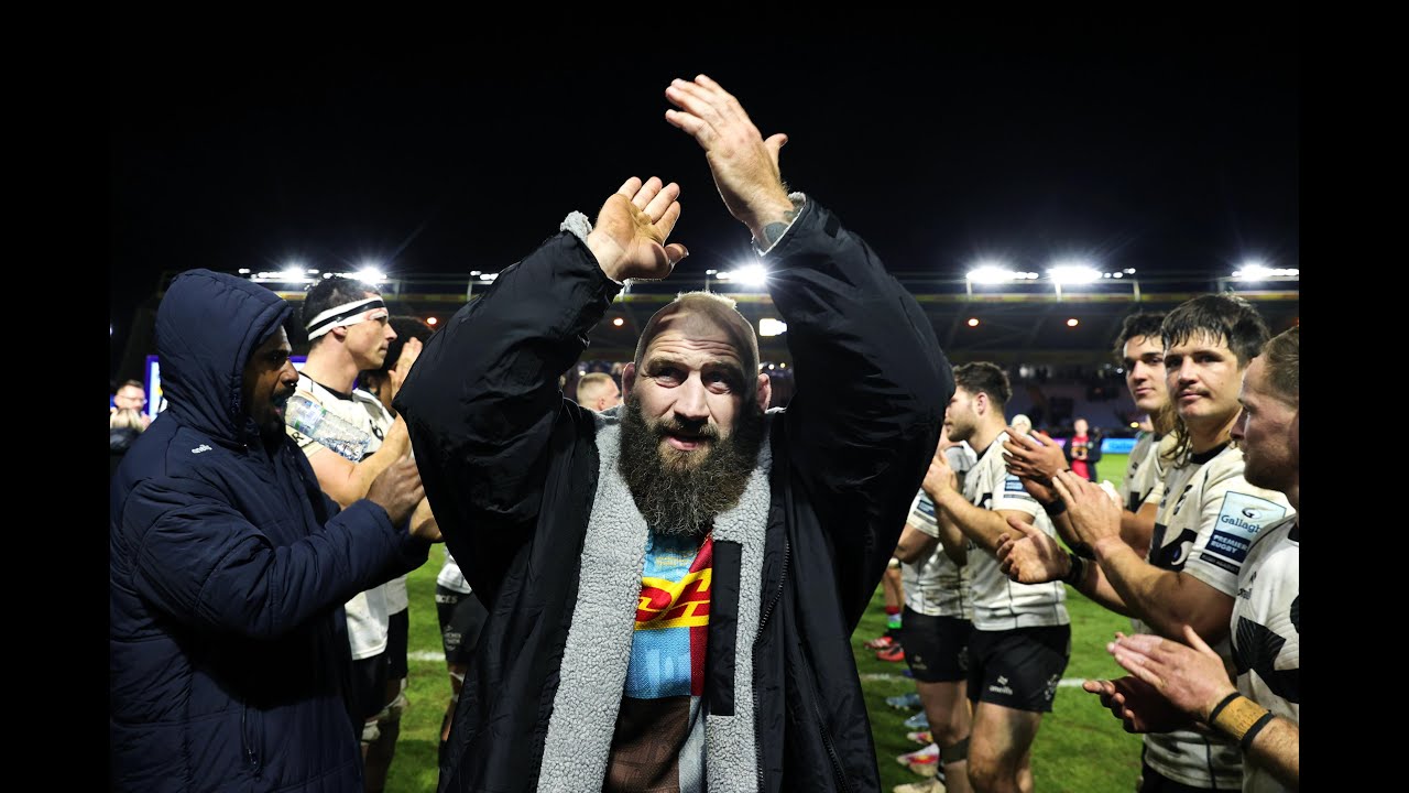 Emotional night at The Stoop as Joe Marler plays his final rugby game for Harlequins 💔