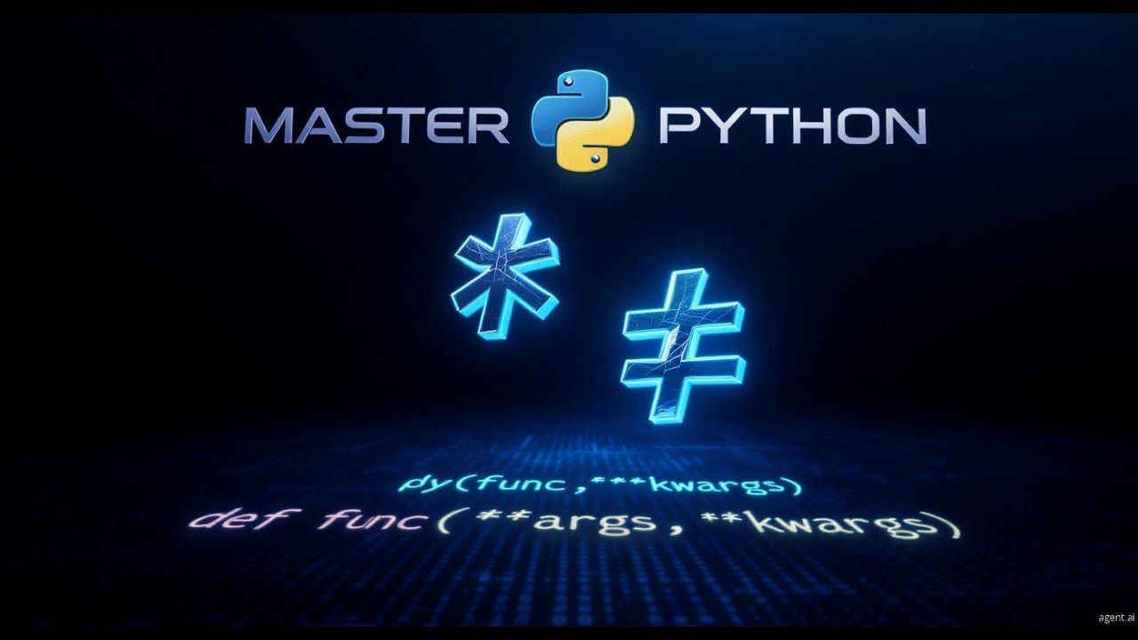 **Master Python Functions: *args & kwargs Explained (Full Beginner to Pro Guide)