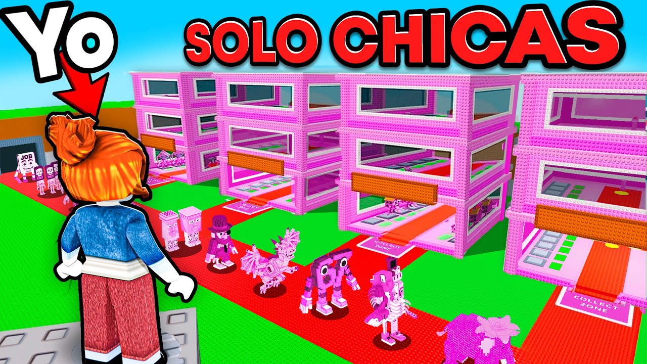 Me INFILTR&Eacute; en un SERVIDOR de SOLO CHICAS en Roba un Brainrot