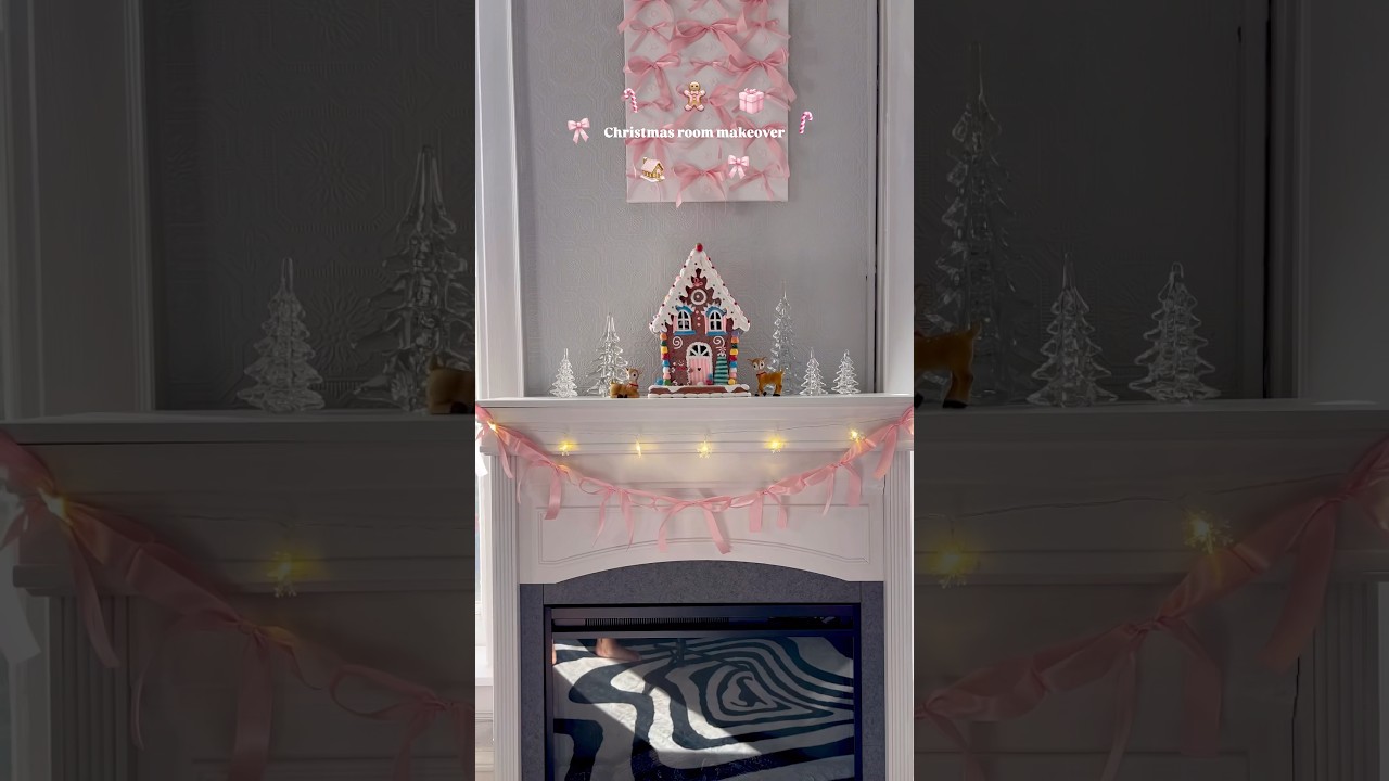 Vlogmas Day 2: Christmas Room Makeover🎄🎀❄️ #vlogmas #vlogmas2024 #christmasdecor #roommakeover
