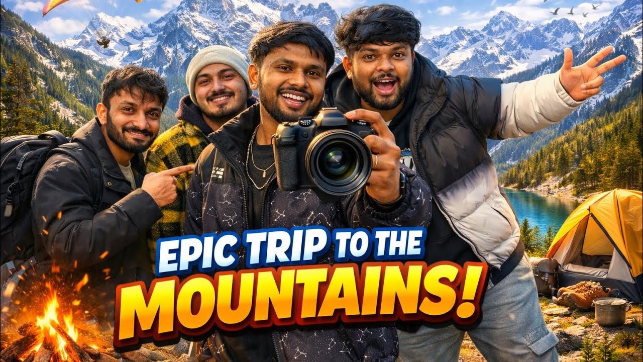 🤯 We Went to the Mountains & This Happened! 🏔️🔥 Epic Friends Trip Vlog #viral #trending #fyp 