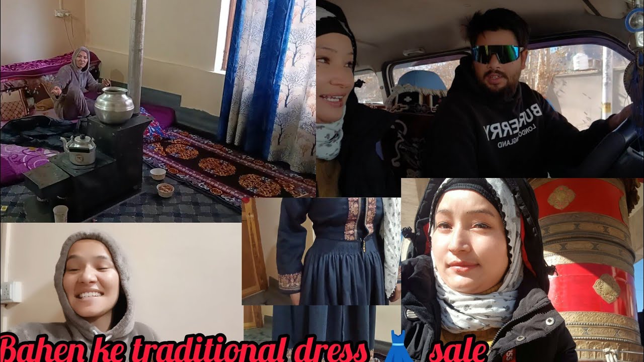 bahen ke traditional dress👗 sale || ladakhi youtuber  ||@shabu__vlog
