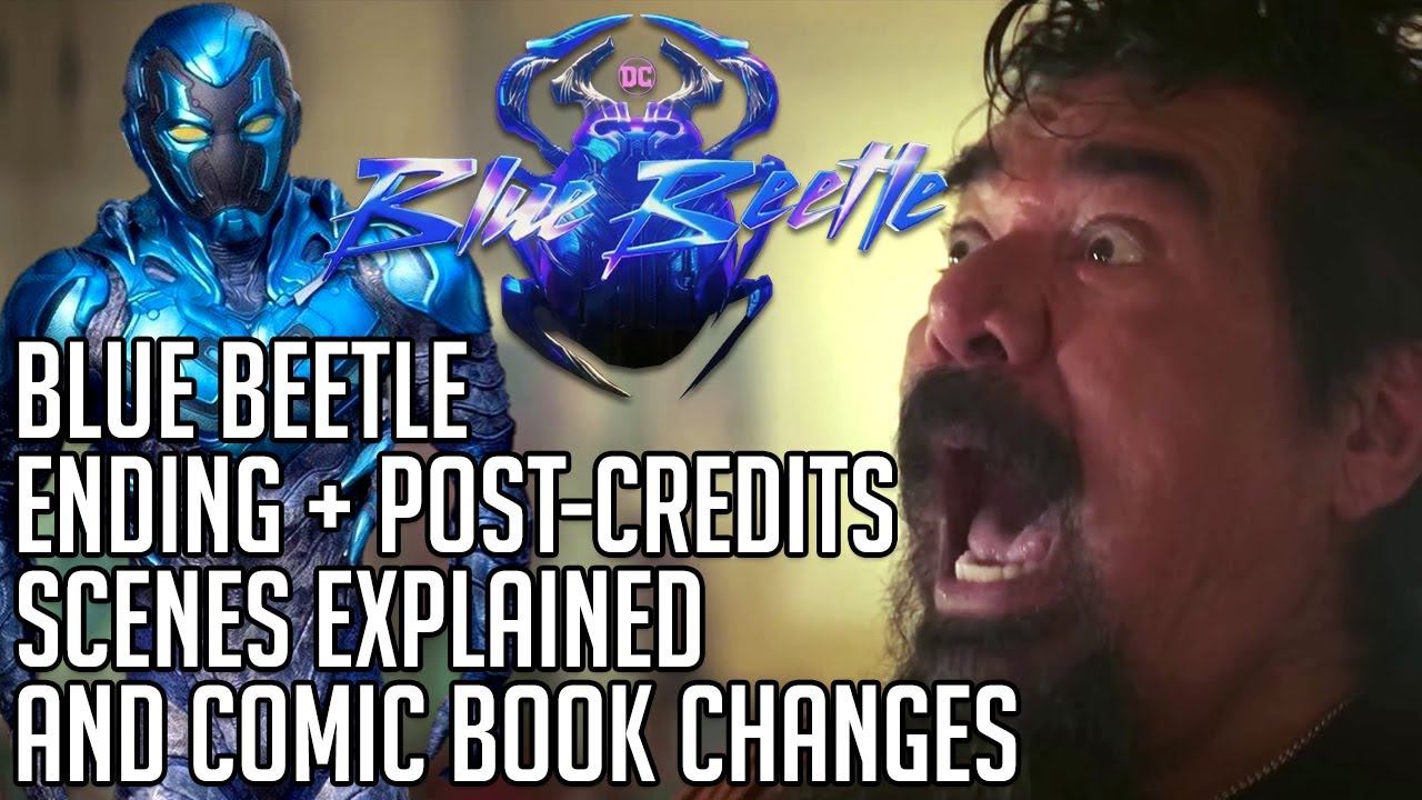 Blue Beetle Explained | Post-Credit Scenes and Ending | Spoilers