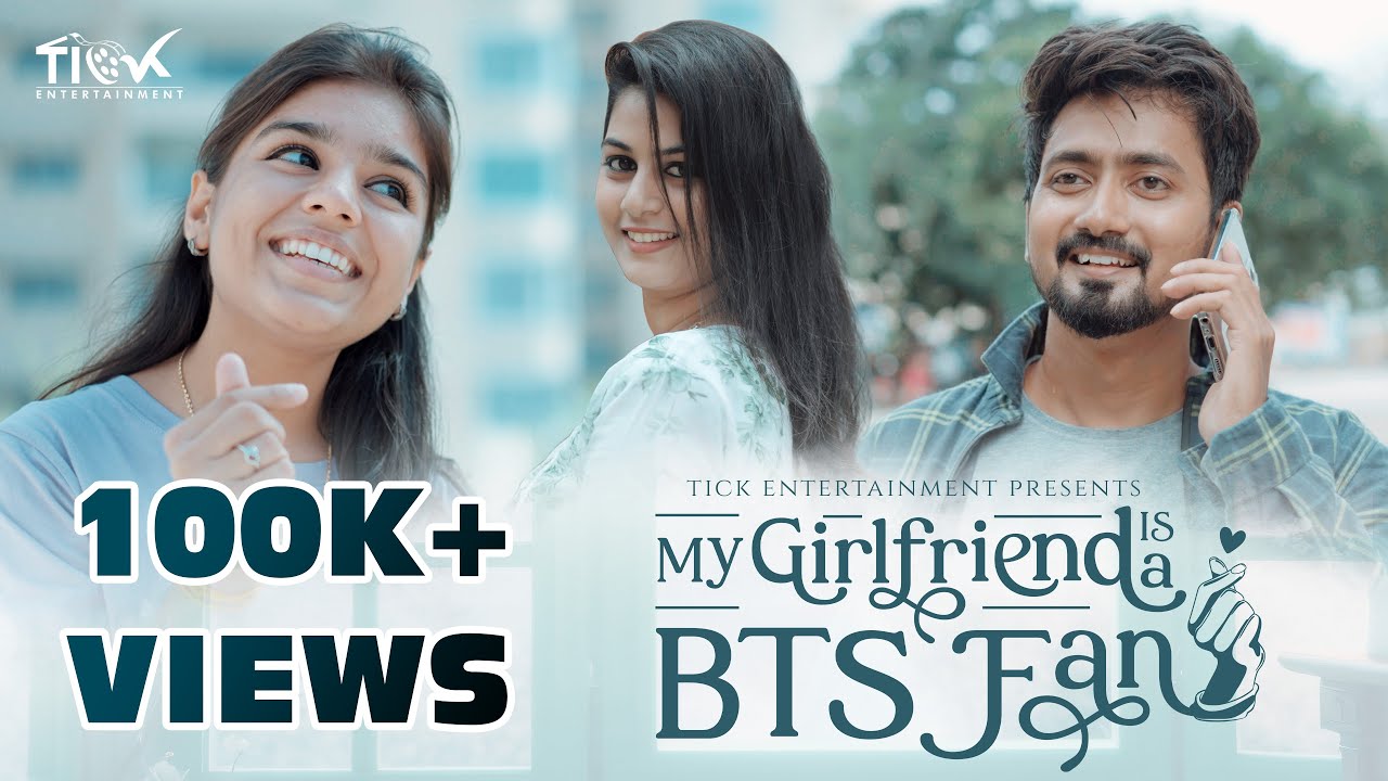 My Girlfriend is a BTS Fan | K-pop couple Parithabangal | Sudeep | Namita | Harini