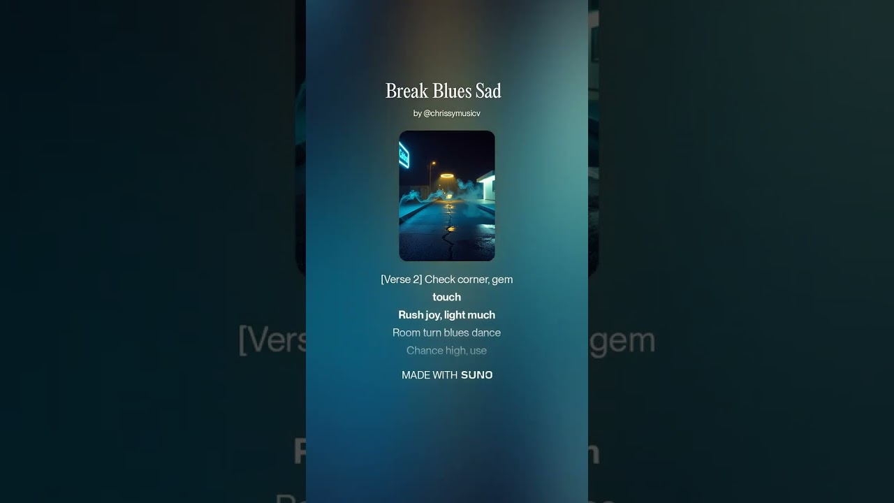 Break Blues Sad #Music#NewMusic#MusicVideo#Singer#Song#MusicLover#InstaMusic#MusicIsLife