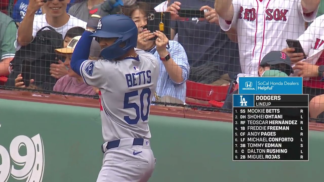 Los Angeles Dodgers vs. Boston Red Sox MLB Full Game 07/27/2025
