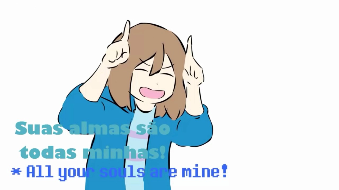 Undertale Animação - Frisk e Asriel ( Dublado/Br/AsrielComicDubsBr)