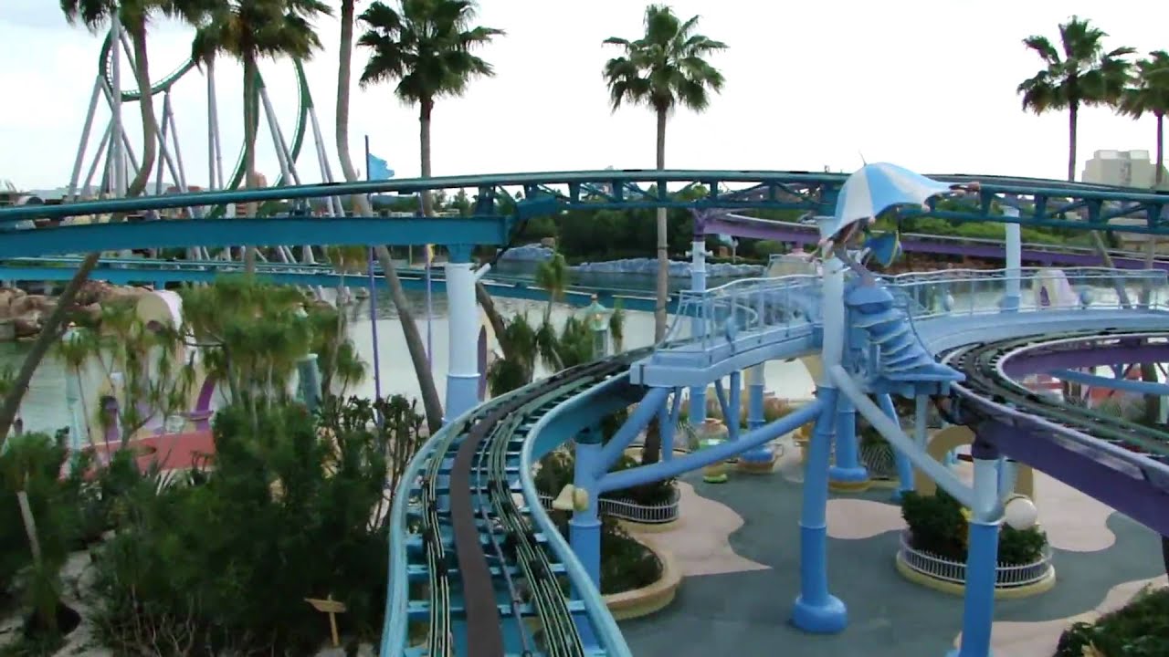 The High in the Sky Seuss Trolley Train ride (LEFT SIDE)