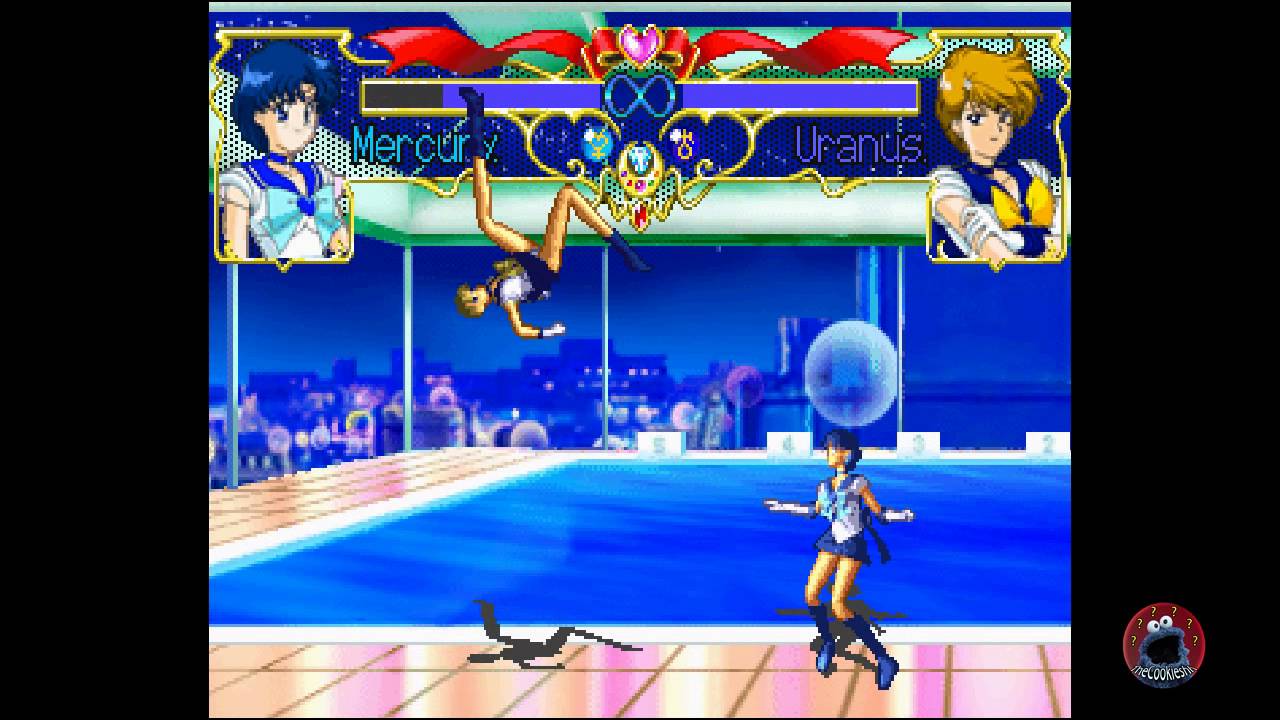 Sailor Moon SuperS Sega Saturn (1996) Gameplay