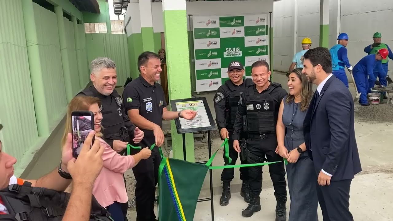Sejus inaugura novas estruturas da Penitenciária de Picos