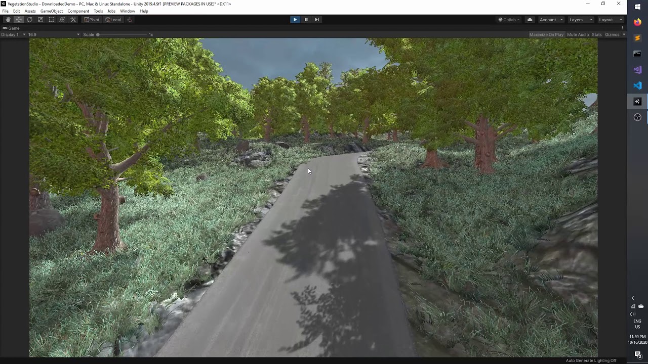 ProRoad 1.2 - Vegetation Studio Plugin