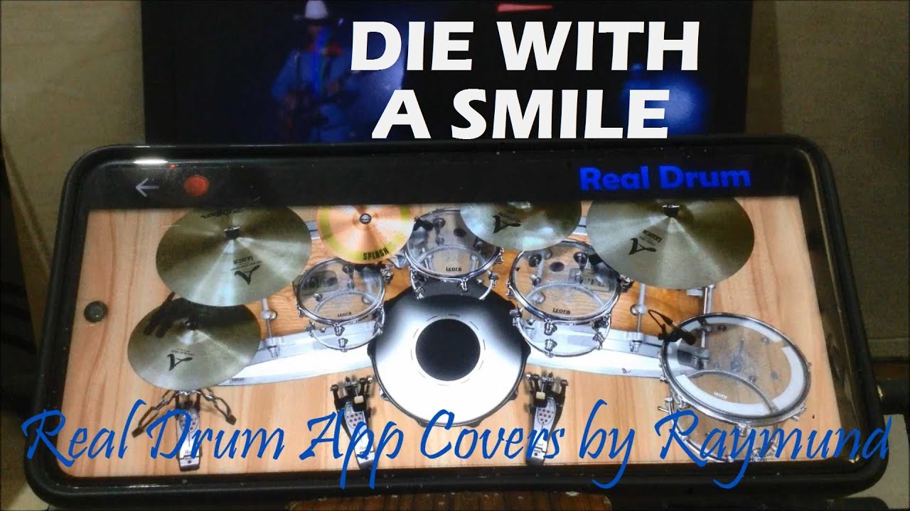 LADY GAGA, BRUNO MARS - DIE WITH A SMILE | Real Drum App Covers by Raymund