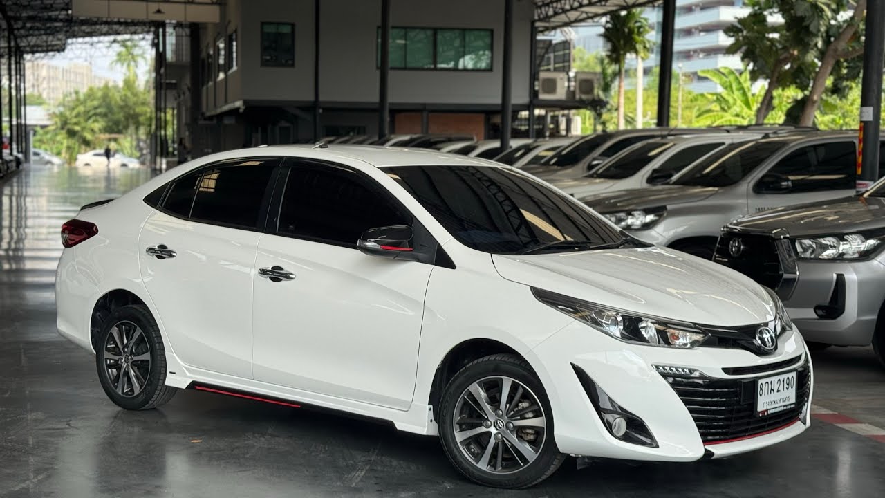 ไมล์ 8หมื่น! สภาพนางฟ้า! Toyota Yaris1.2S+ ปี19 ราคาคุ้ม! #รถมือสอง #toyota #yaris 