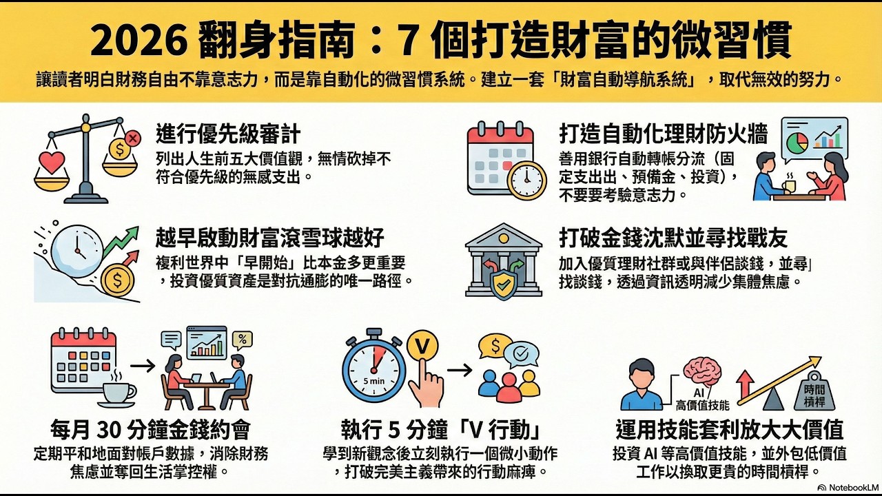停止無效努力：7個理財微習慣