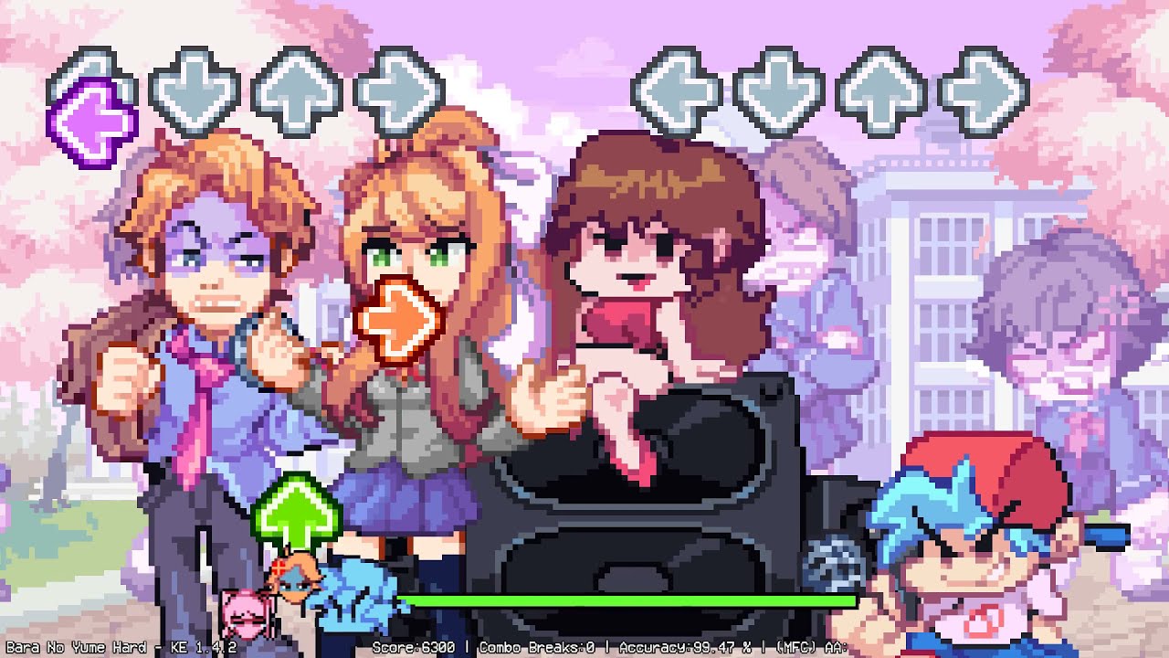 Bara No Yume FC (Monika Mod Rebooted FNF)