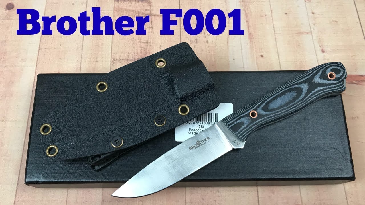 Brother F001Fixed Blade Knife from GearBest   Just a great value with solid materials !