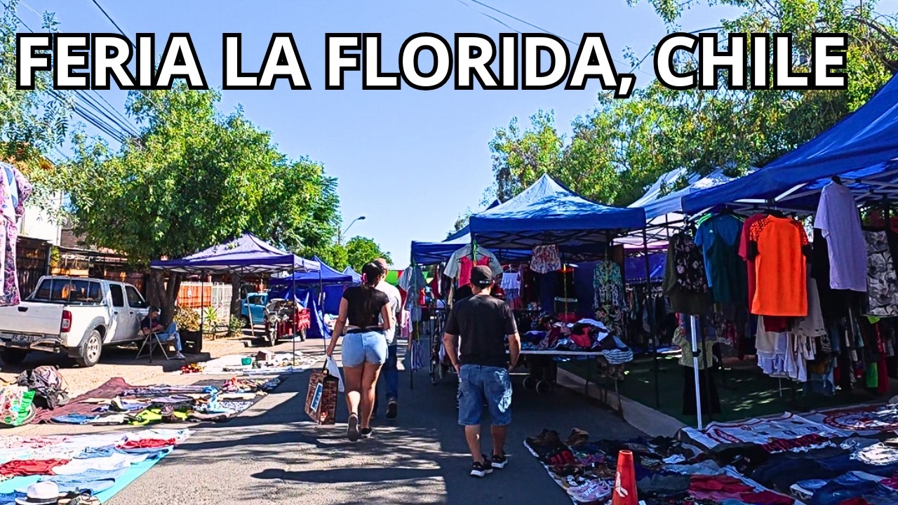 Recorriendo la Feria de La Florida 🇨🇱 | Walking Tour Chile