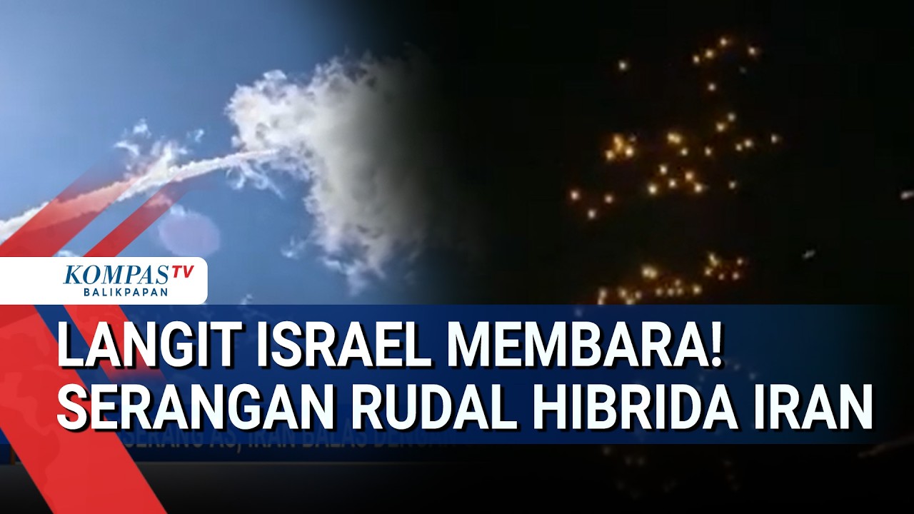 Serangan Rudal Hibrida Iran Melintas di Tepi Barat  