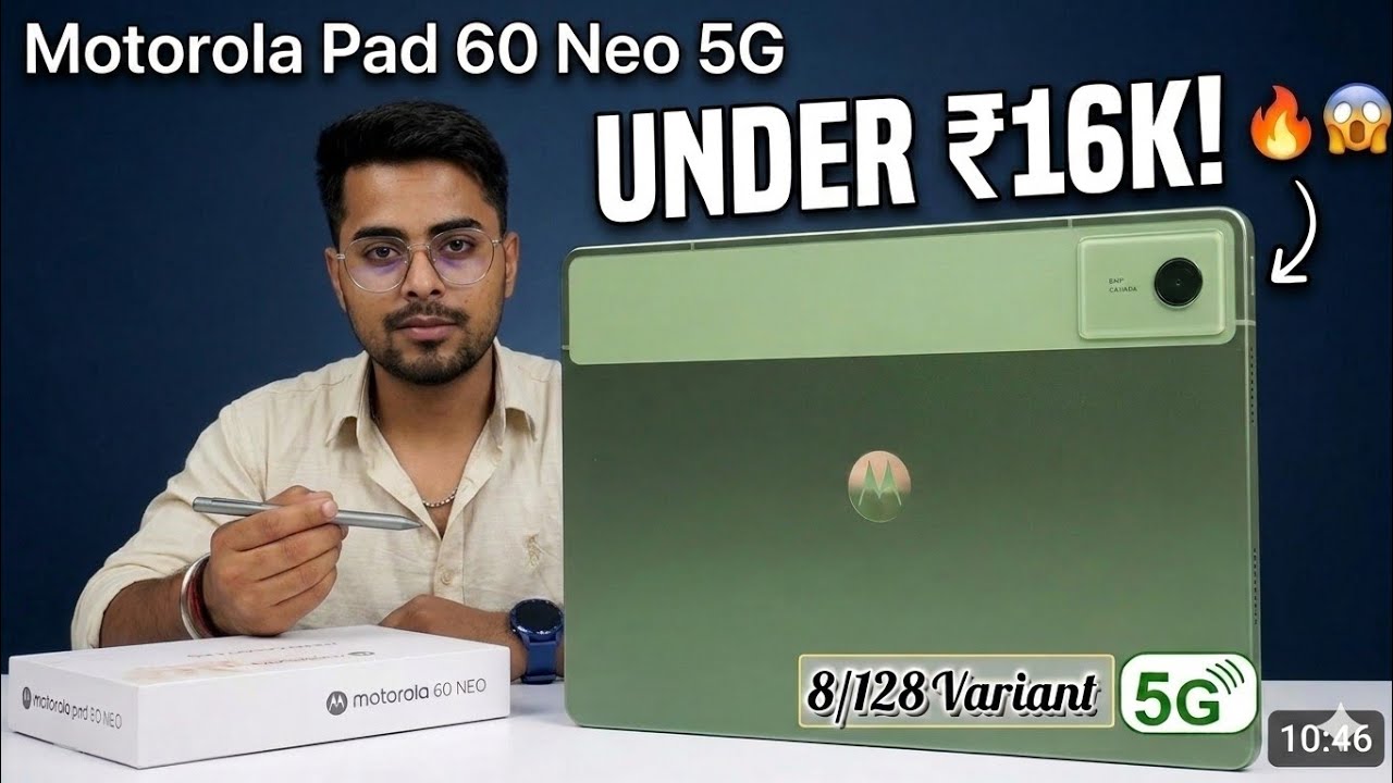 Motorola Pad Neo 8/128 5G Variant 🔥 Full Unboxing & Honest Review | Worth Buying Under 16k?