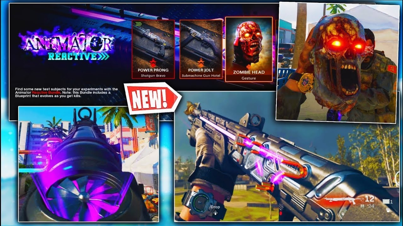 the NEW ANIMATOR REACTIVE BUNDLE in COLD WAR & WARZONE! (