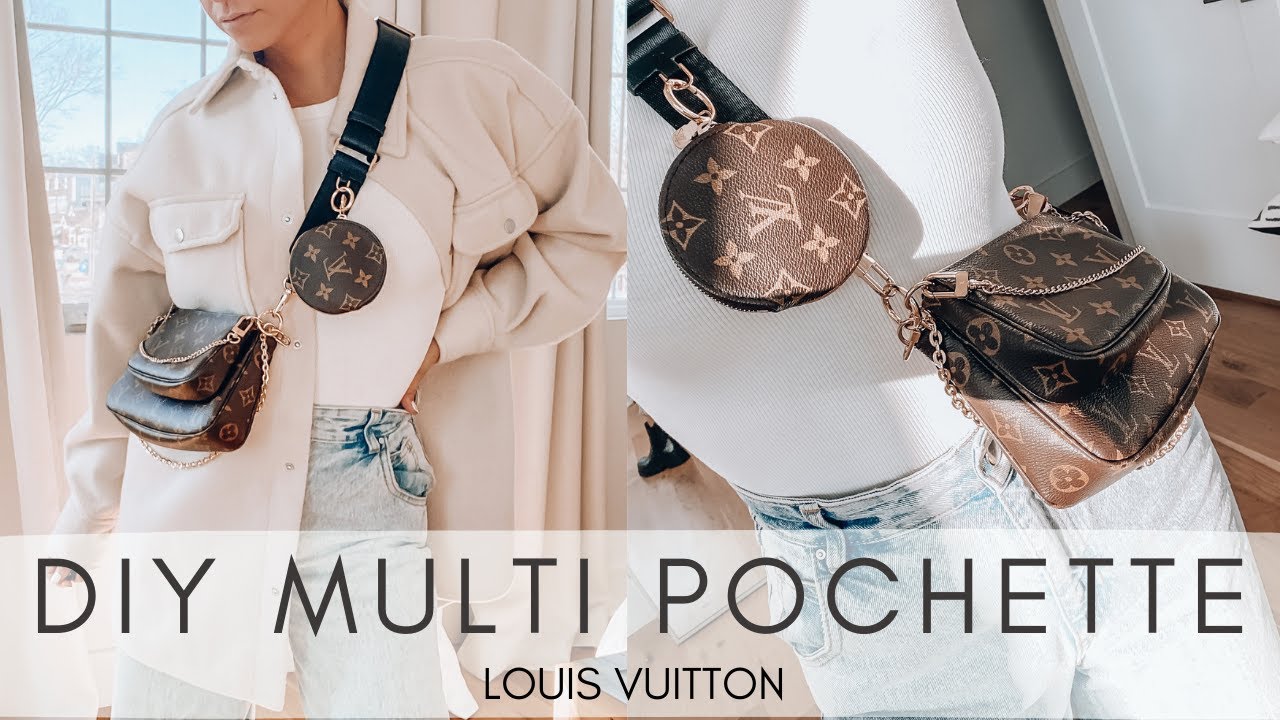 DIY LV Multi Pochette Accessoires w/ SLG's- TUTORIAL