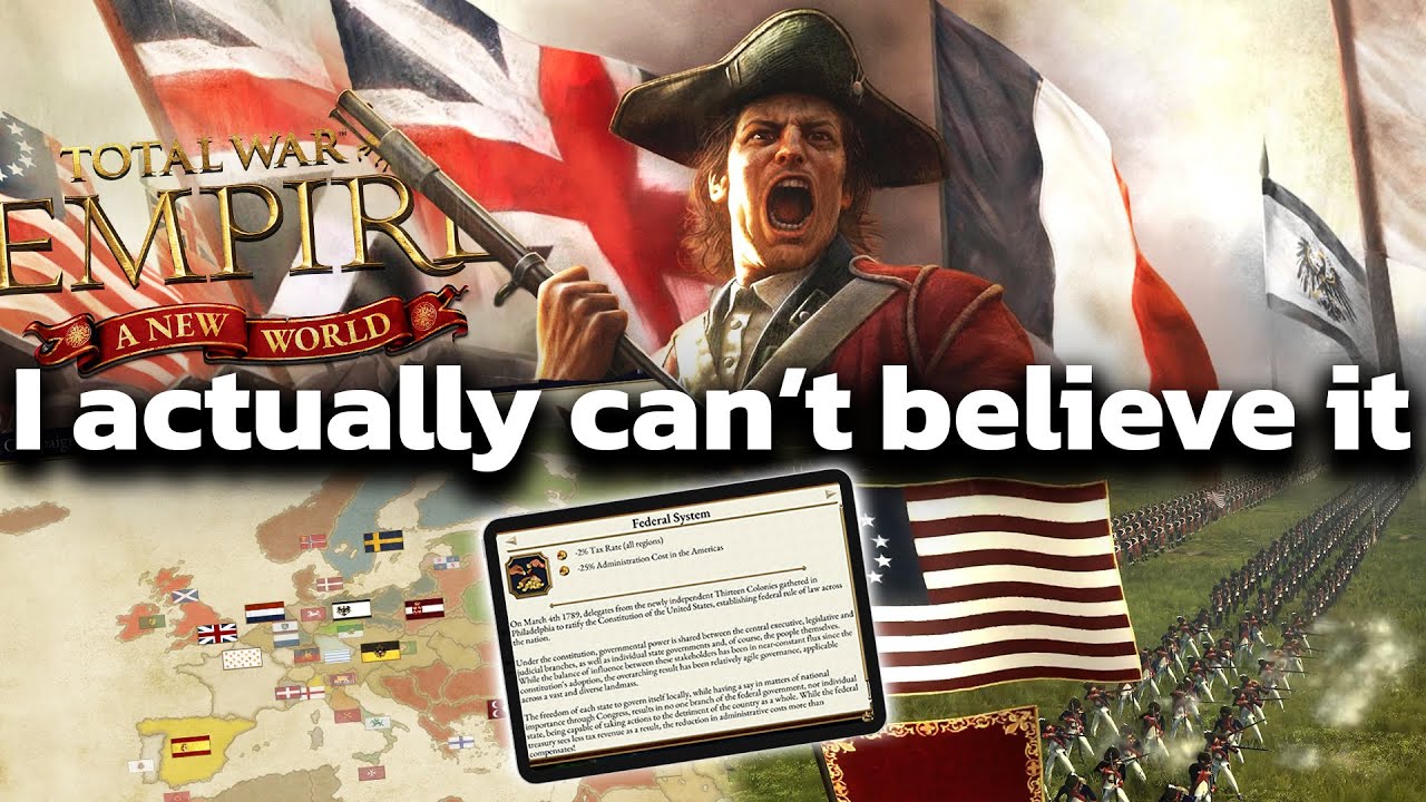 NEW EMPIRE DLC - Total War Empire A New World Review