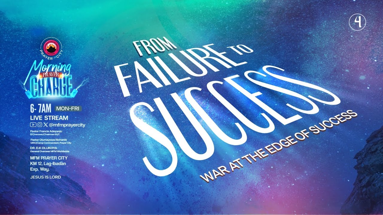 MORNING PRAYER CHARGE || WAR AT THE EDGE OF SUCCESS || 13-11-2025 || PRAYER CITY